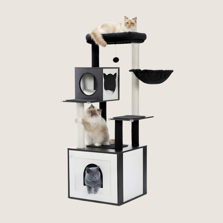Hako Cat Tower & Litter Base