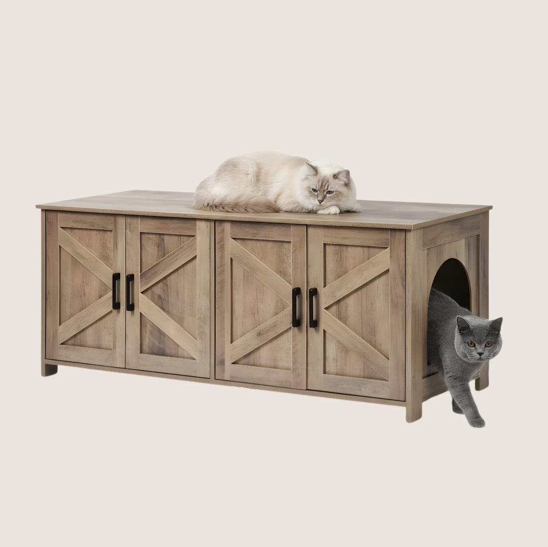 Ren Enclosed Litter Box Cabinet