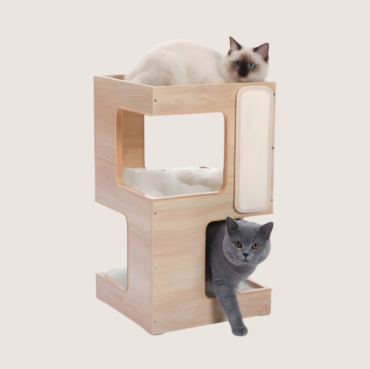 Kado S-Shape Cat Condo