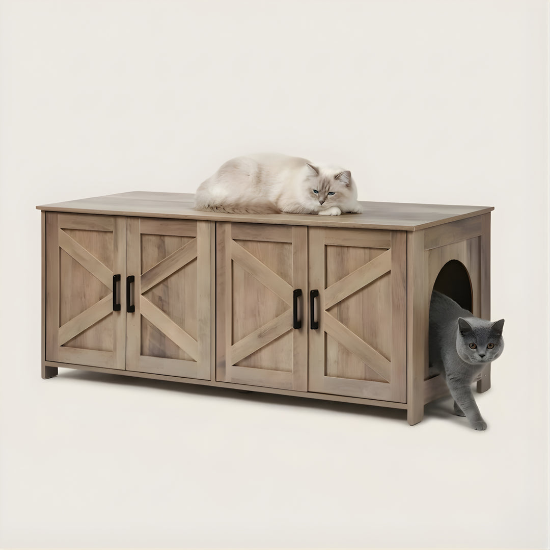 Ren Enclosed Litter Box Cabinet