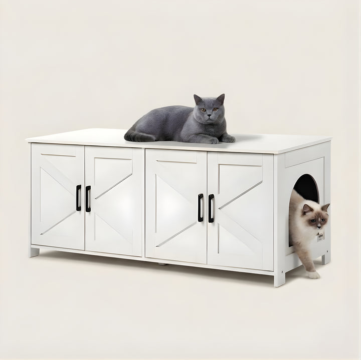 Ren Enclosed Litter Box Cabinet