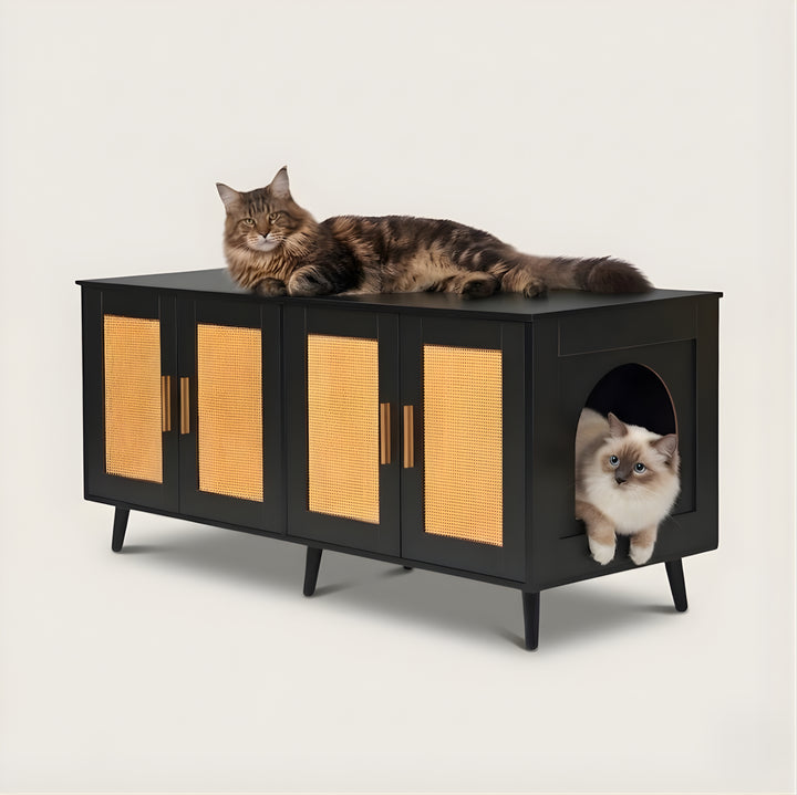 Ren Enclosed Litter Box Cabinet