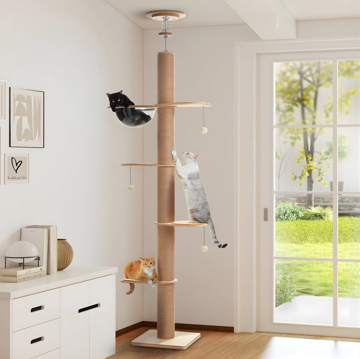 Miko Floor-to-Ceiling Cat Tower Koven 